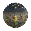 John Derian Starfish At Night Round Plate
