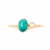 Duo Chrysocolla and Opal Ring