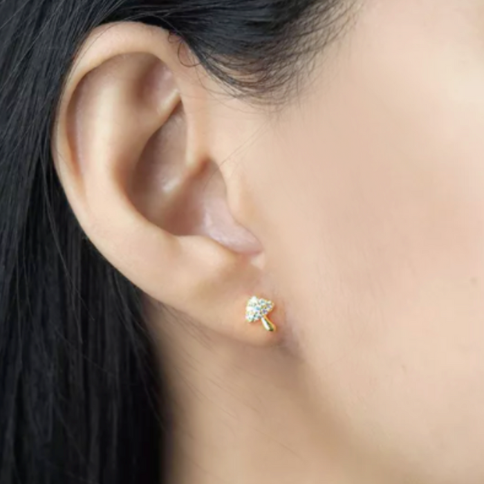 Mushroom earring