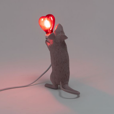 Seletti Mouse Lamp Step Love
