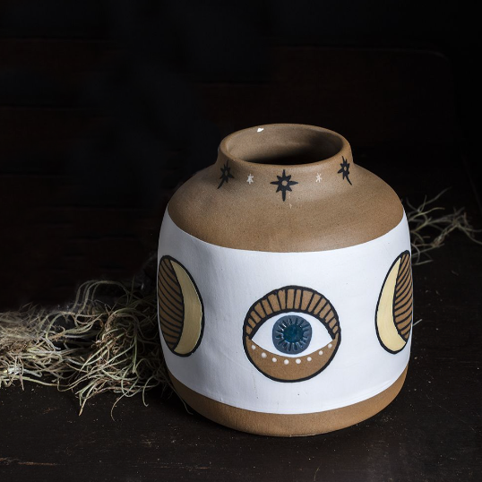 Endora Moon & Sun Vase