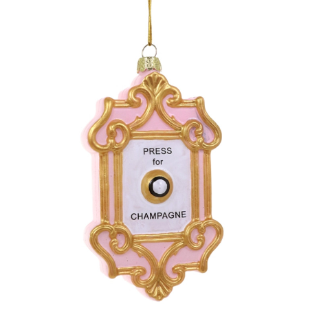 Press For Champagne Ornament