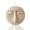 Moon Face Candle