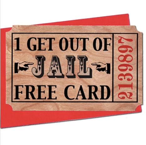 wood card