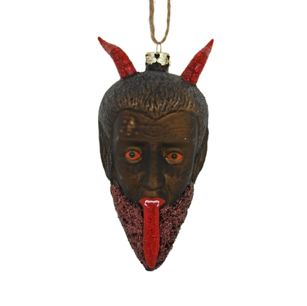 Krampus Head Ornament