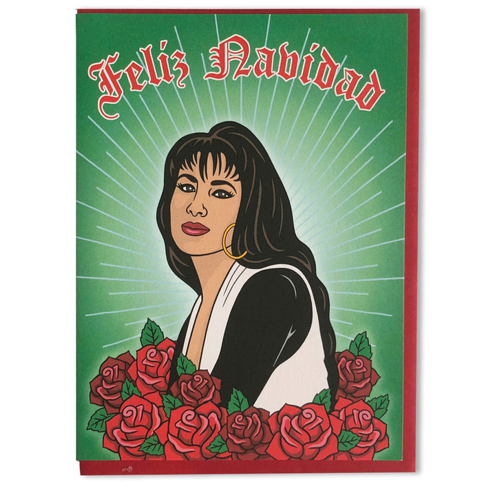 Feliz Navidad Selena Holiday Card