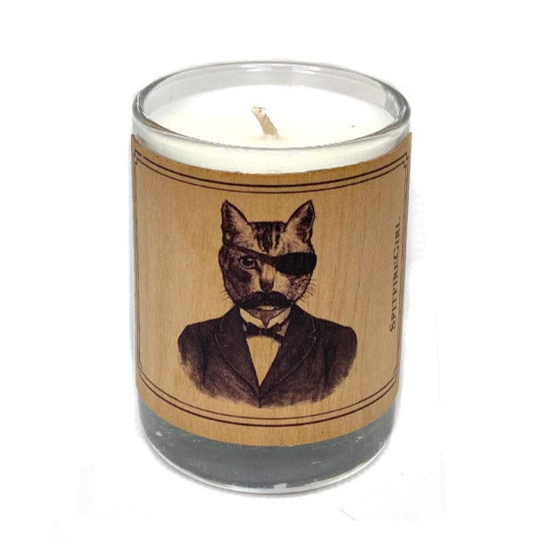 Votive Wood Candles Pictorial Images