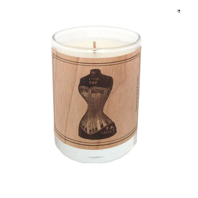 Votive Wood Candles Pictorial Images