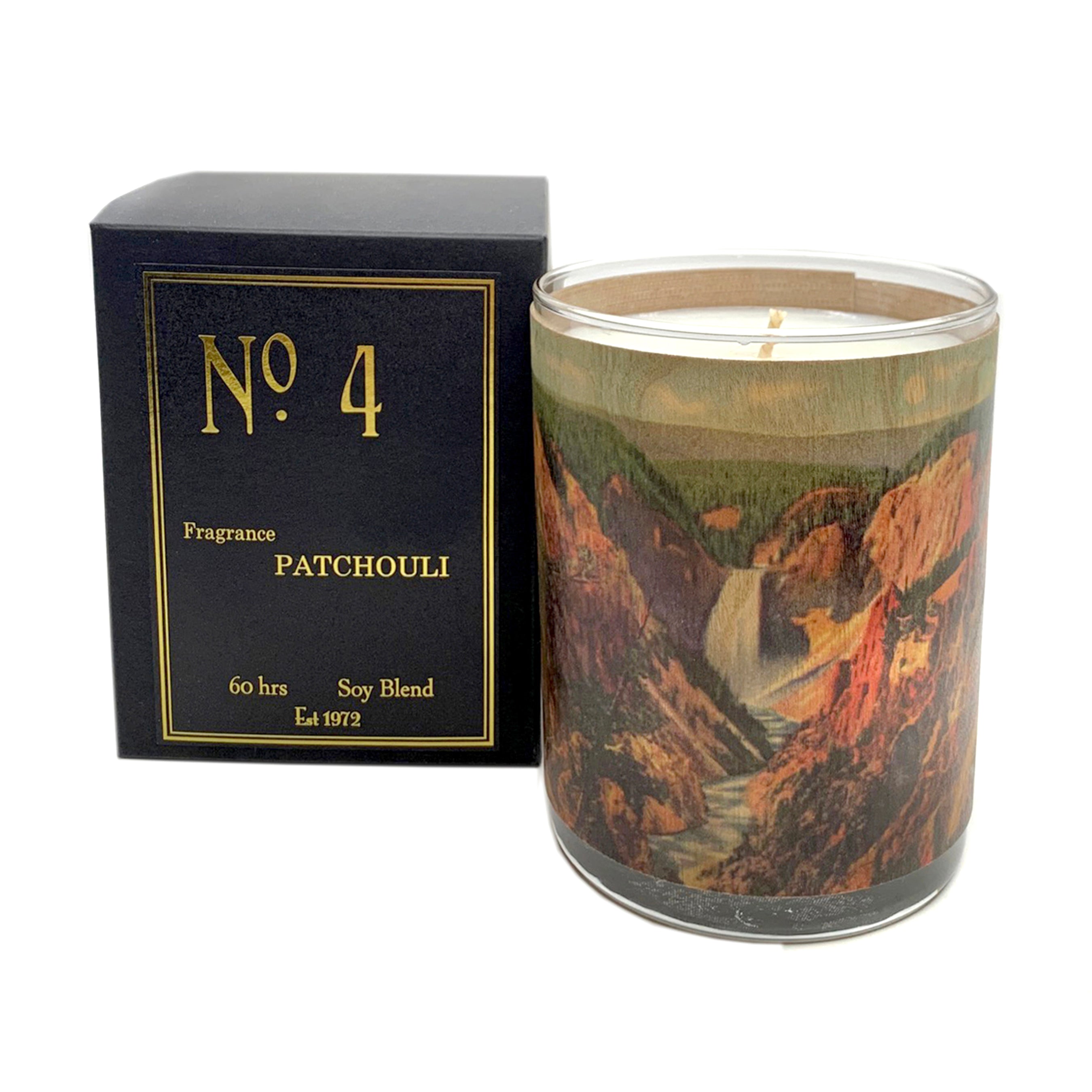 Wood Candle