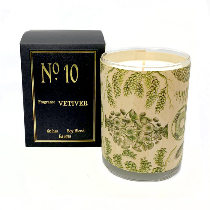 Wood Wrapped Candle No. 10 Vetivert