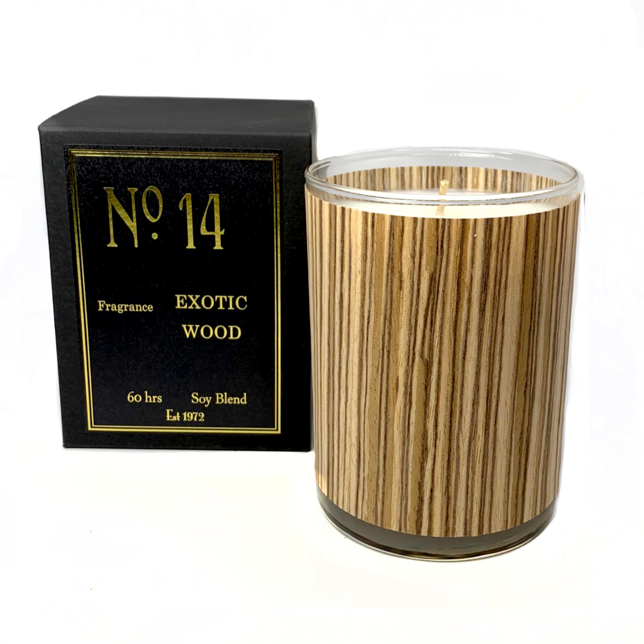 Wood Candle