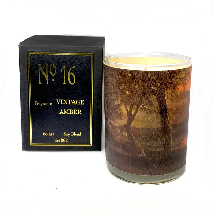 Wood Candle No. 16 Vintage Amber