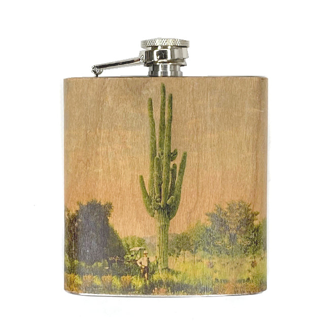 cactus wood flask