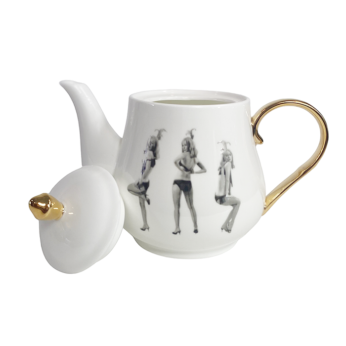 Cheeky Lady Tea Pot
