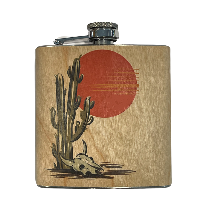 Wood Flask