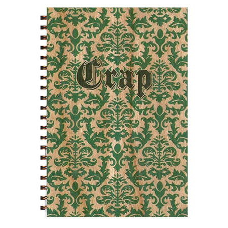 Wood Notebook Crap