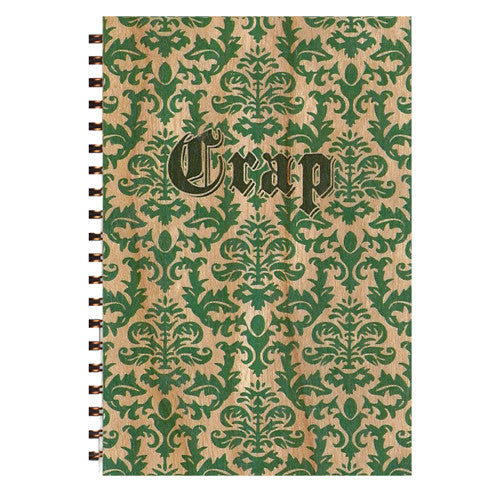 Wood Notebook Crap