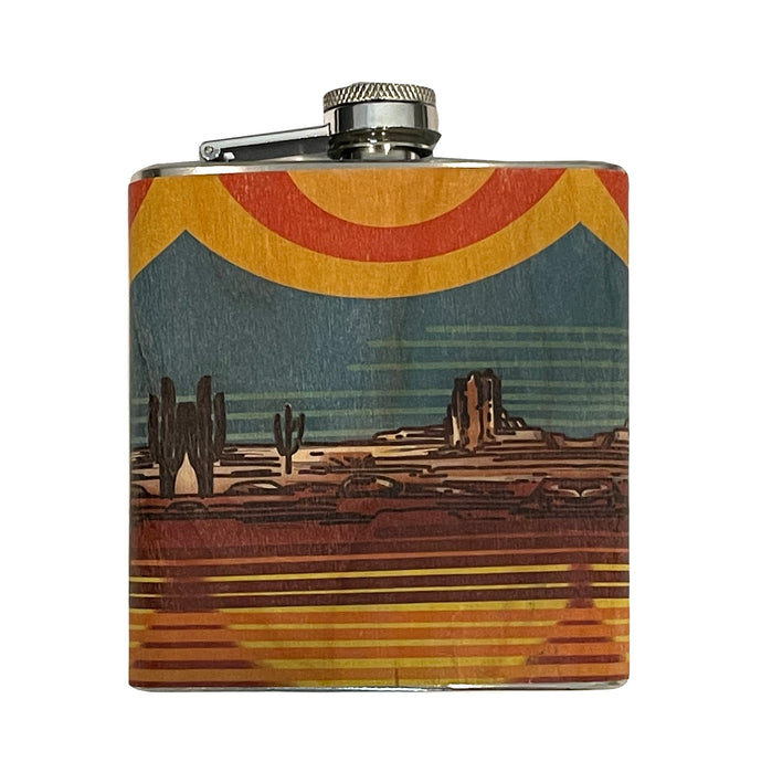 Wood Flask