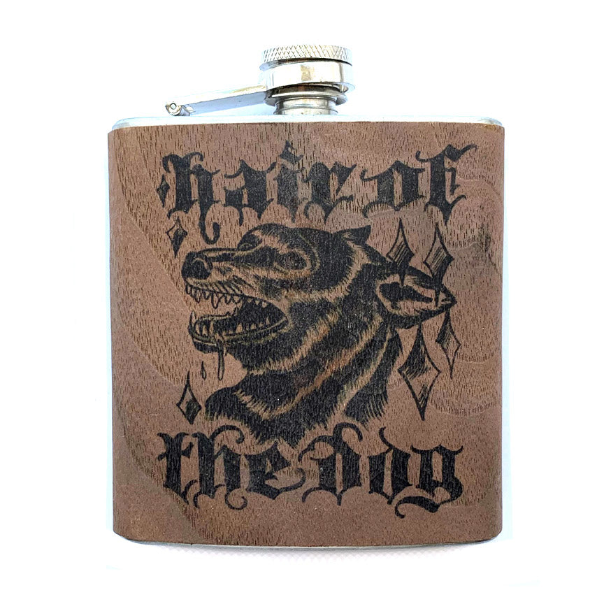 dog wood flask