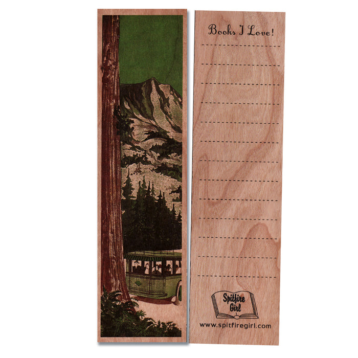 Wood Bookmarks Landscapes
