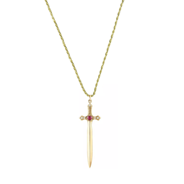 Heart & Dagger Necklace