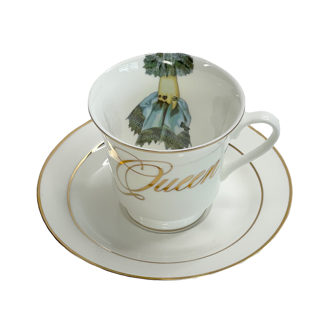 Tea Cup and Saucer - Queen