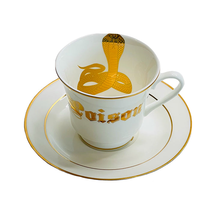 Tea Cup and Saucer - Poison