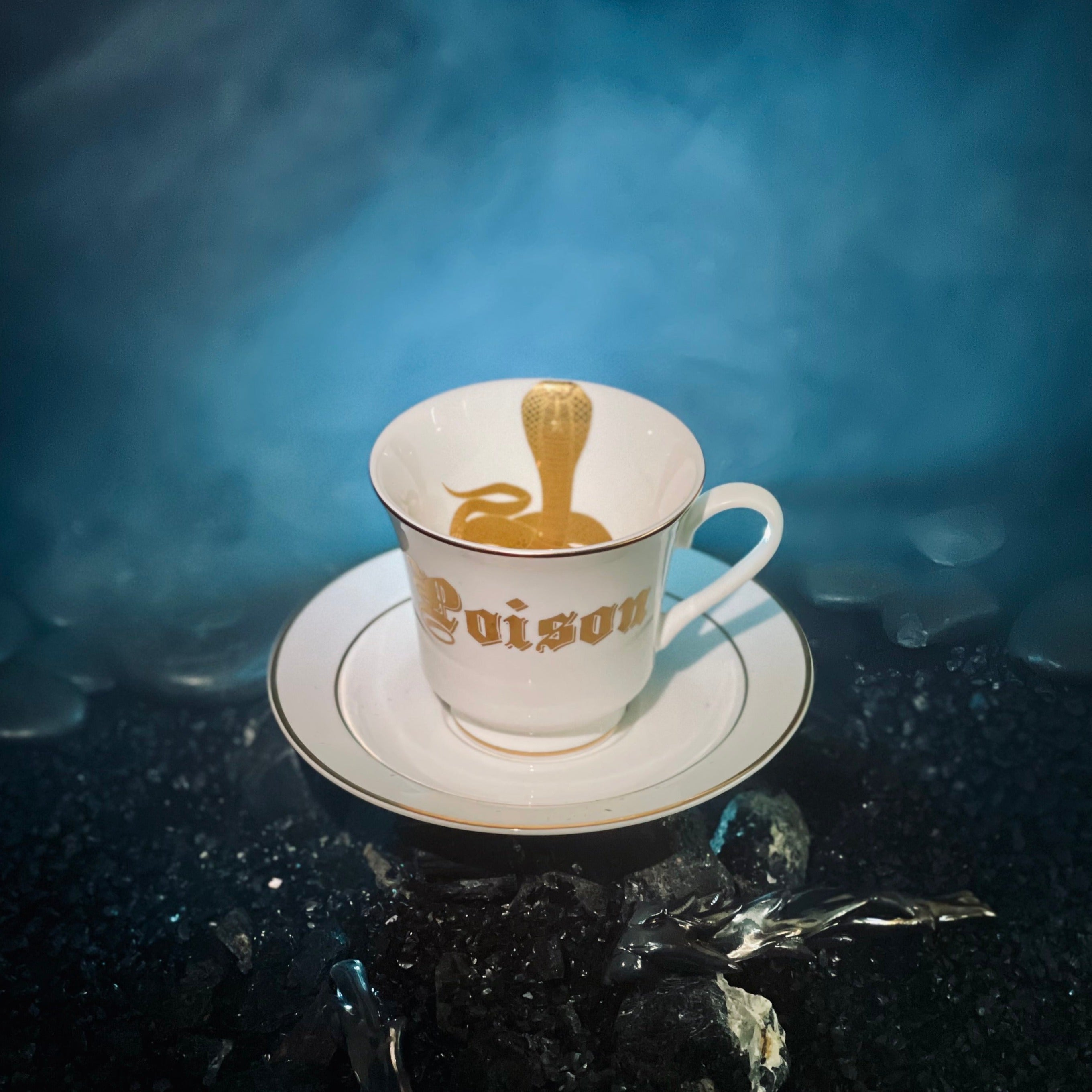 Tea Cup and Saucer - Poison