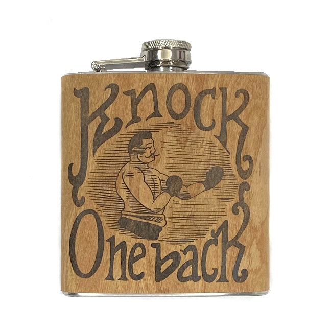 wood flask