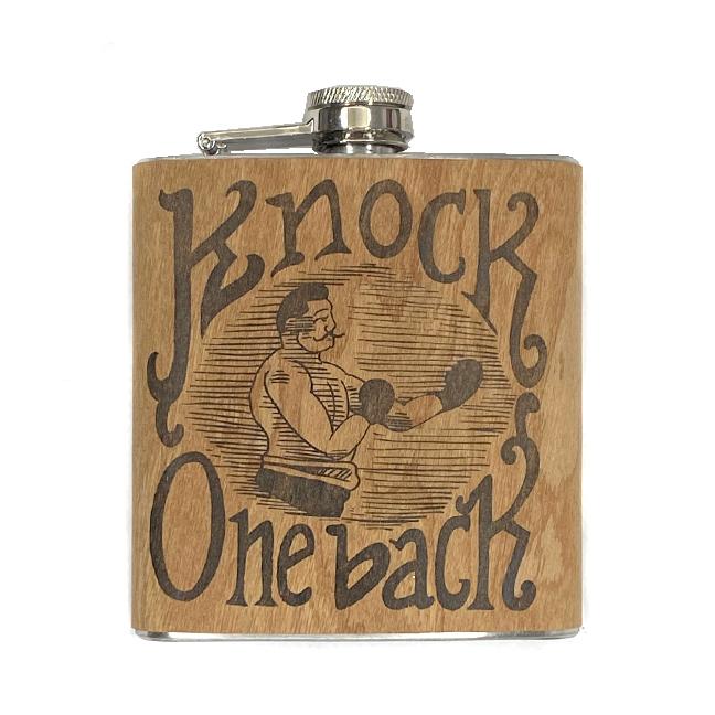 wood flask