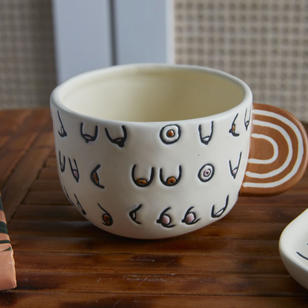 Boobies Hieroglyphic Mug