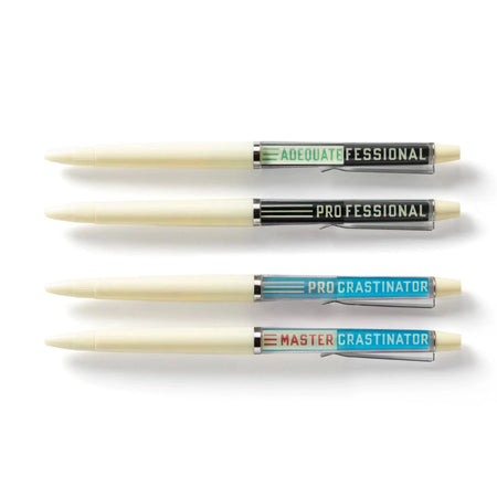 Professional Procrastinator Floaty Pen Set