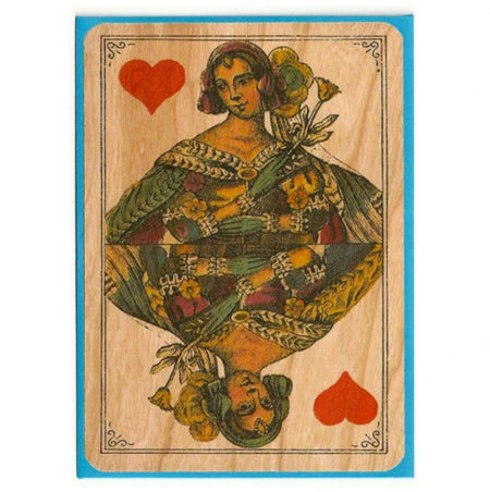 Queen Wood Card