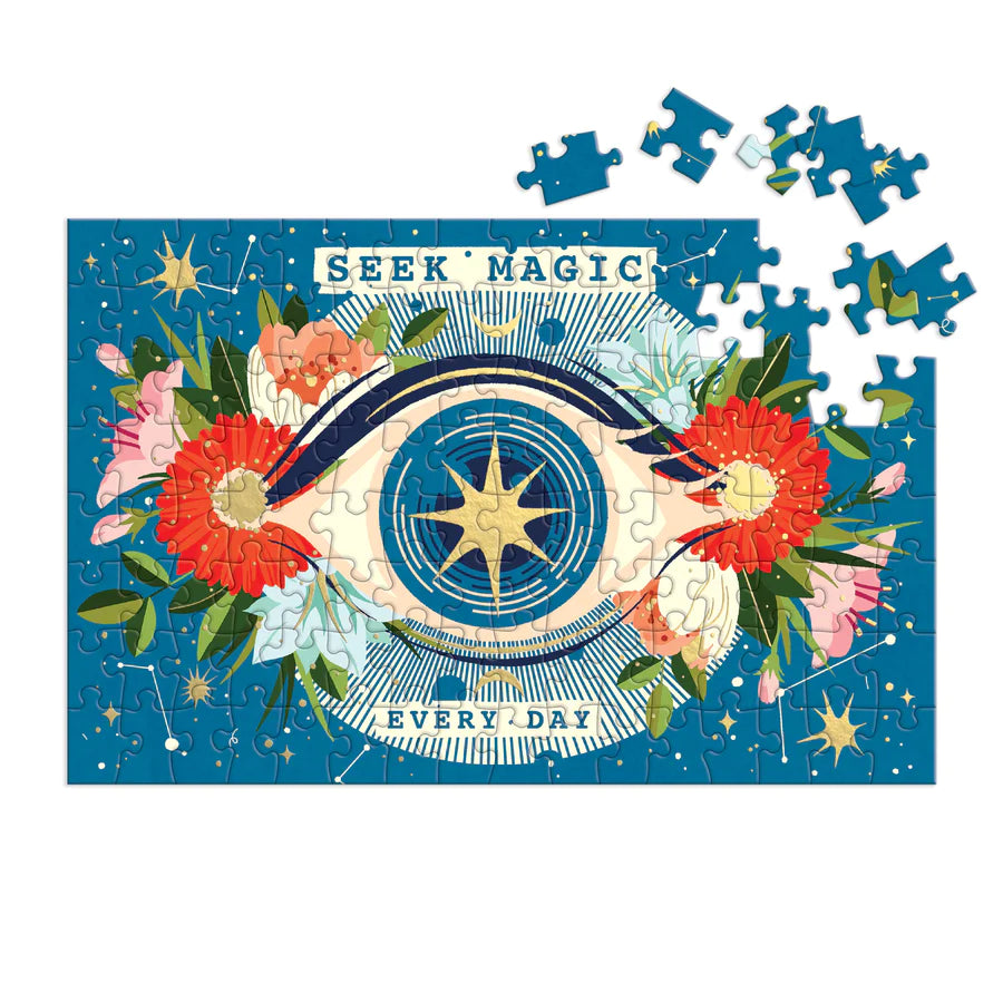 Seek Magic Every Day 128 Piece Matchbox Puzzle
