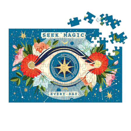 Seek Magic Every Day 128 Piece Matchbox Puzzle
