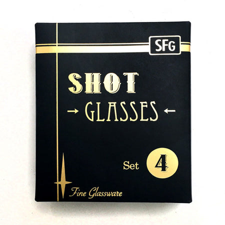 Shot Glass Set - Gold Skull