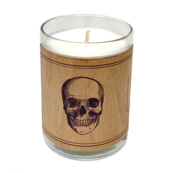 Votive Wood Candles Pictorial Images