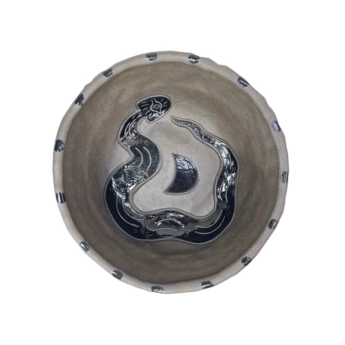 Ceramic Snake Bowl