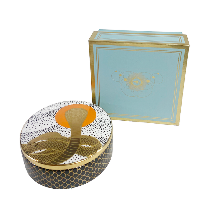 Cobra Rising Ceramic Box