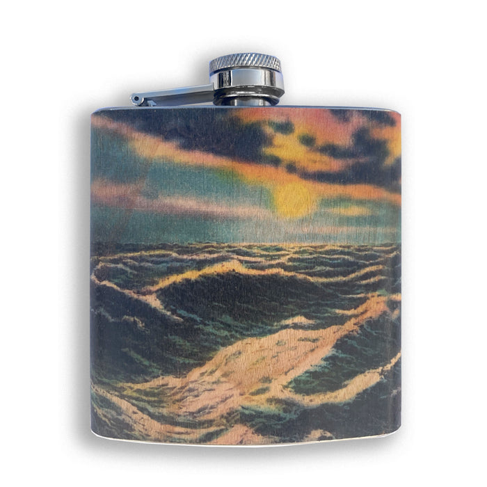 Landscape Wood Flasks