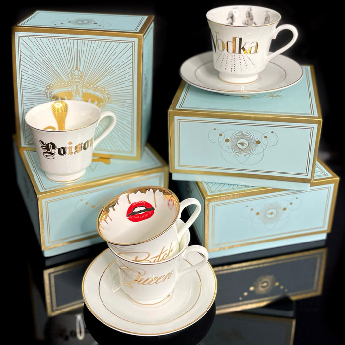 Astrological Lady Tea Cup