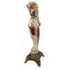 Antique wood and brass Architectural piece