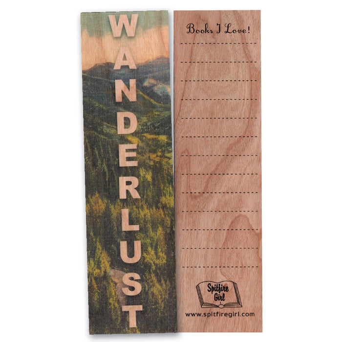 Wood Bookmarks Landscapes